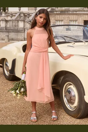 Lipsy London Twist Waist Occasion Dress (7-16yrs) 16 Years (176cm)