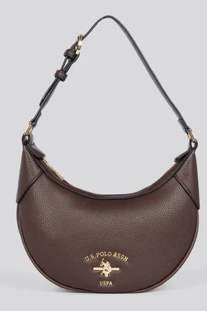 U.S. Polo Assn. U. S. Polo Assn. Brown Womens Stanford Small Hobo Bag one