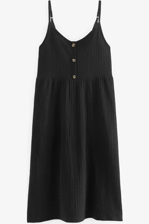 Next Button Down 100% Cotton Cami Summer Dress AU 10 Petite