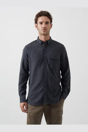 French Connection 100% Cotton Flannel Long Sleeve Shirt M