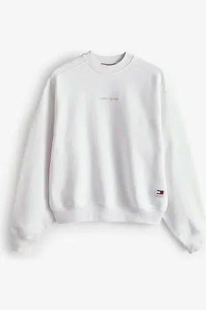 Tommy Hilfiger Black Regular Classic Logo 100% Cottton Sweatshirt xsmall