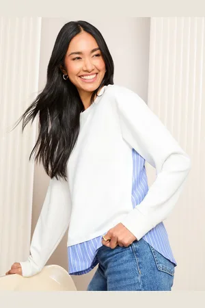 Friends Like These Cream 2-in-1 Sweatshirt XL