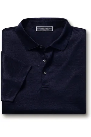 Charles Tyrwhitt 100% Linen Polo Shirt xlarge