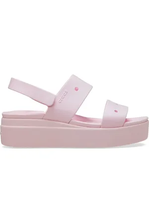 Crocs Pink Brooklyn 4U Wedges AU 8 (EU 38.5)