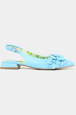 Joe Browns 3D Corsage Flower Slingback Flats AU 8 (EU 39)