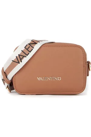 VALENTINO Brown Zero Camera Bag With Detachable Logo Strap One