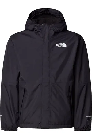 The North Face Black Boys Waterproof Warm Antora Rain Jacket XS