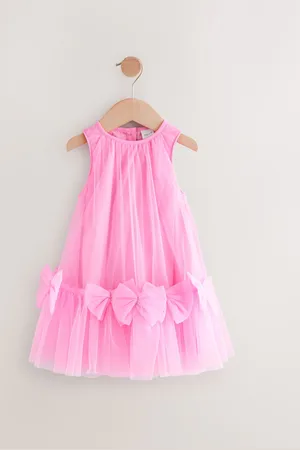 Next Sleeveless Bow Mesh Dress (3mths-7yrs) 6