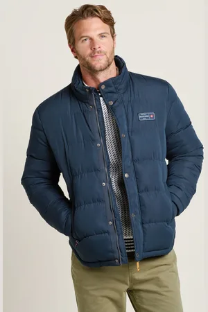Brakeburn Blue Puffer Jacket small