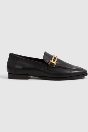Reiss Angela Leather Rounded Loafers AU 5 (EU 36)