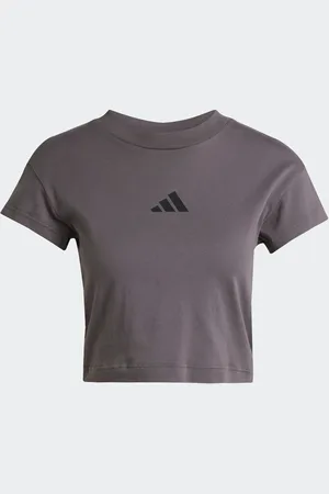 adidas Grey Future Icons 100% Cotton T-Shirt AU 20-22