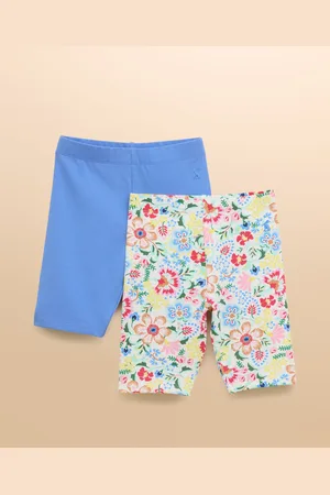 Joules Cartwheel Pack Of Two Cycling Shorts 140146cm