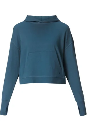 Sweaty Betty Light Blue After Class Hoodie L