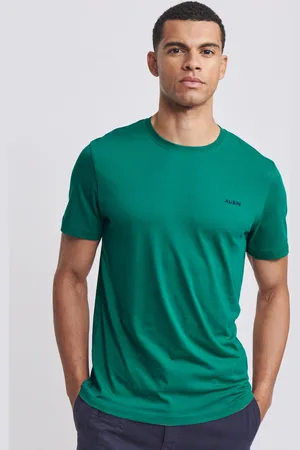Aubin Green 100% Cotton Askern T-Shirt large