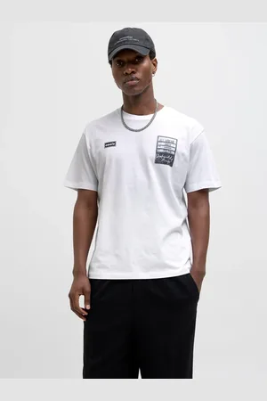 JACK & JONES White Oasis Back Print T-Shirts XL