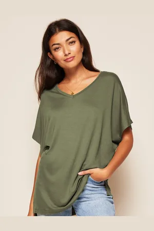 Friends Like These Khaki Green Short Sleeve Tunic AU 12