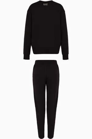 EA7 Emporio Armani Maxi Logo Crew Tracksuit S