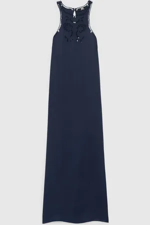 Reiss Joy Satin Cut-Out Slip Dress 4