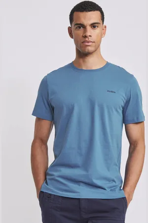 Aubin Blue 100% Cotton Askern T-Shirt xlarge