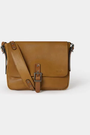 Osprey Medium The Lorenzo Leather Messenger Brown Bag One