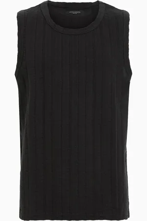 AllSaints AllSaints Black 100% Organic Cotton Denver Vest S