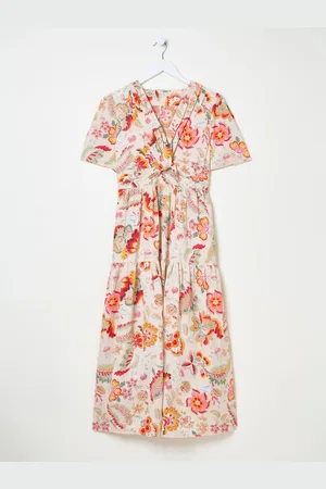 Fat Face FatFace Gigi Midi Dress AU 14 R