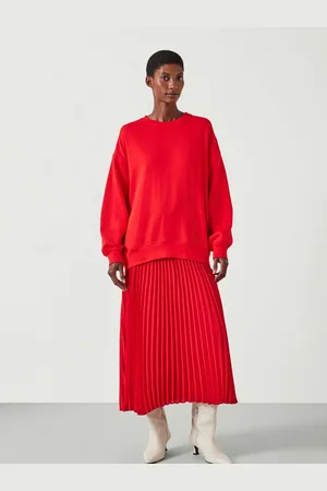 Hush Puppies Gabriela Pleated Skirt Sweat Dress XL