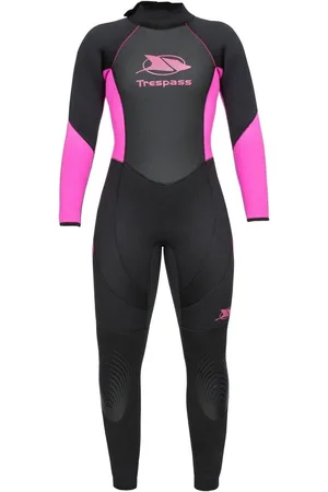 Trespass Female Aquaria 5Mm Full Black Wetsuit L
