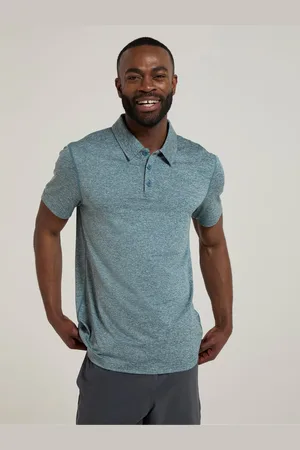 Mountain Warehouse Mens Deuce Iso Cool Breathable UV Polo Shirt M