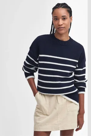 Barbour Blue Belmore Knit Jumper AU 16