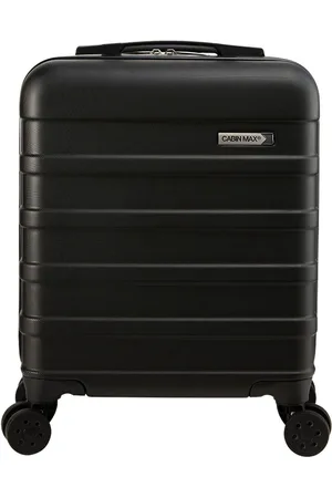 Cabin Max Black Anode Four Wheel Carry On Easyjet Sized Underseat 45cm Suitcase One