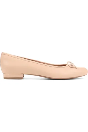JONES BOOTMAKER Soleil Leather Low Ballet Shoes AU 10 (EU 43)