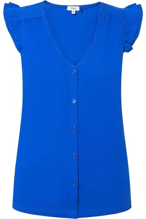 Tog 24 Blue 100% Cotton Eleanor Blouse AU 16
