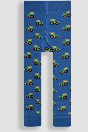 JoJo Maman Bébé Blue Extra Thick Leggings 1