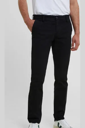 French Connection Black Stretch Chino Trousers 38W x 31L (UK 38 R)