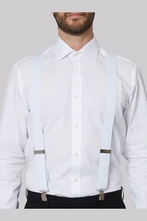 Moss White Clip-On Braces One