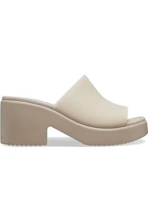 Crocs Brown Brooklyn Slide Heels AU 9 (EU 40)