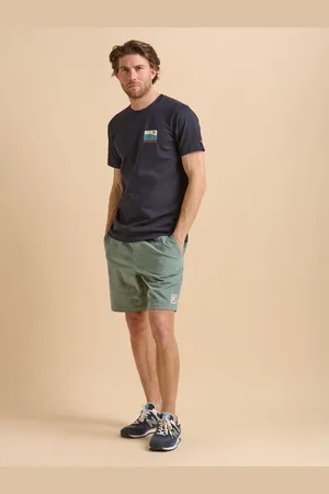 Brakeburn Blue Retro Sunset T-Shirt XXL