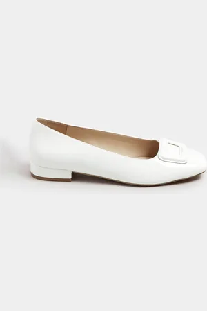 Long Tall Sally Square Toe Patent Shoes eu42uk8
