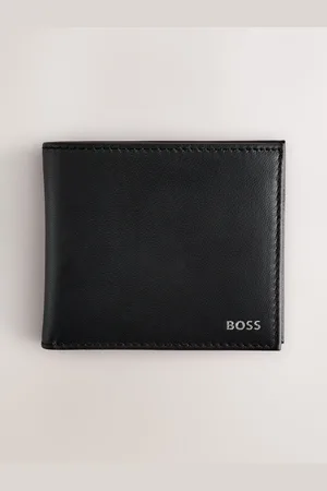 HUGO BOSS Black Bifold Coin Wallet onesize