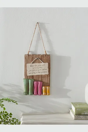 Next Bright Welly Boot Hanging Decoration one