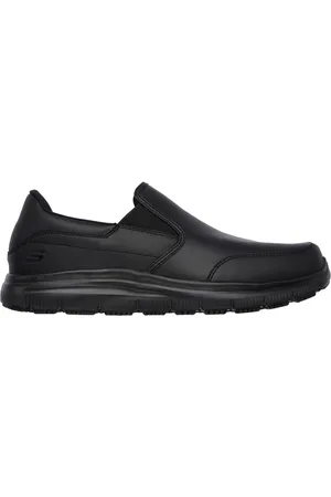 Skechers Bronwood Slip Resistant Slip-On Mens Work Shoes AU 11 (EU 46)