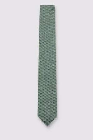 Antique Rogue Green Knitted Tie One