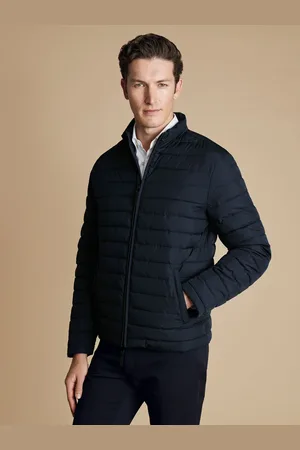 Charles Tyrwhitt Blue Lightweight Quilted Jacket XL