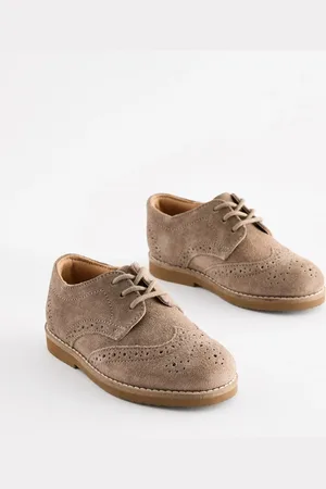 Next Standard Fit (F) Smart Leather Brogue Shoes AU 11 (EU 29)