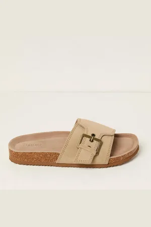 Fat Face FatFace Mylor Stone Buckle Suede Footbed eu38uk5