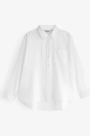 ONLY Linen Blend Shirt medium