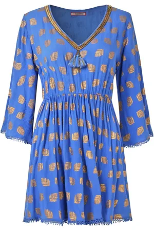 Joe Browns Blue Detail Shimmering Embroidered Tunic 18