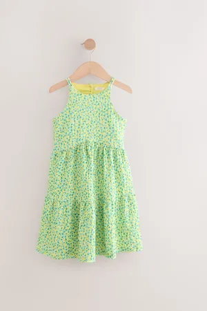 Next Strappy Crinkle Summer Dress (3-16yrs) 5 Years (110cm)