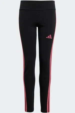 adidas Black 3 Stripe Essentials Leggings 13